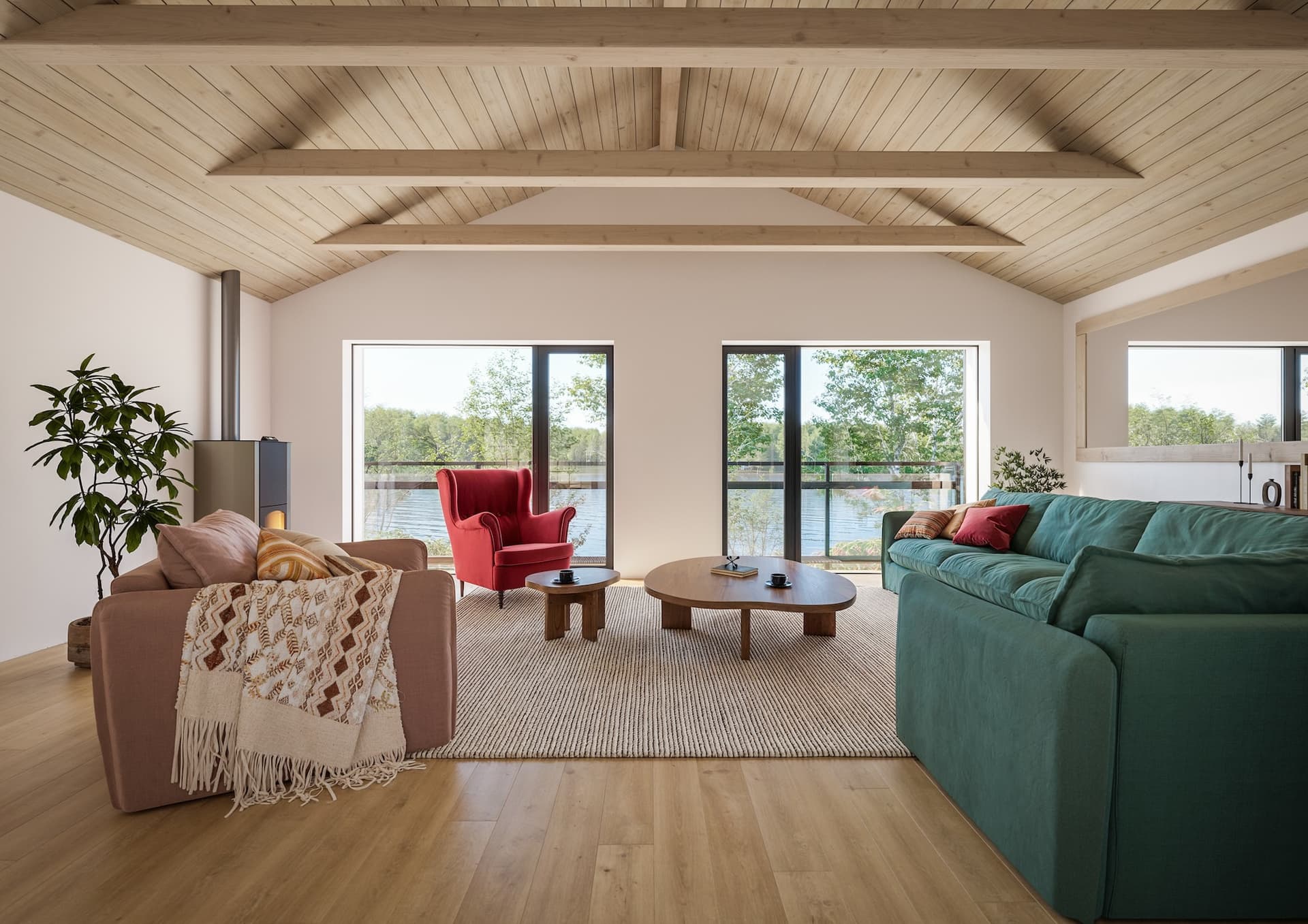 Duplex — půdorys 2. NP — galerie