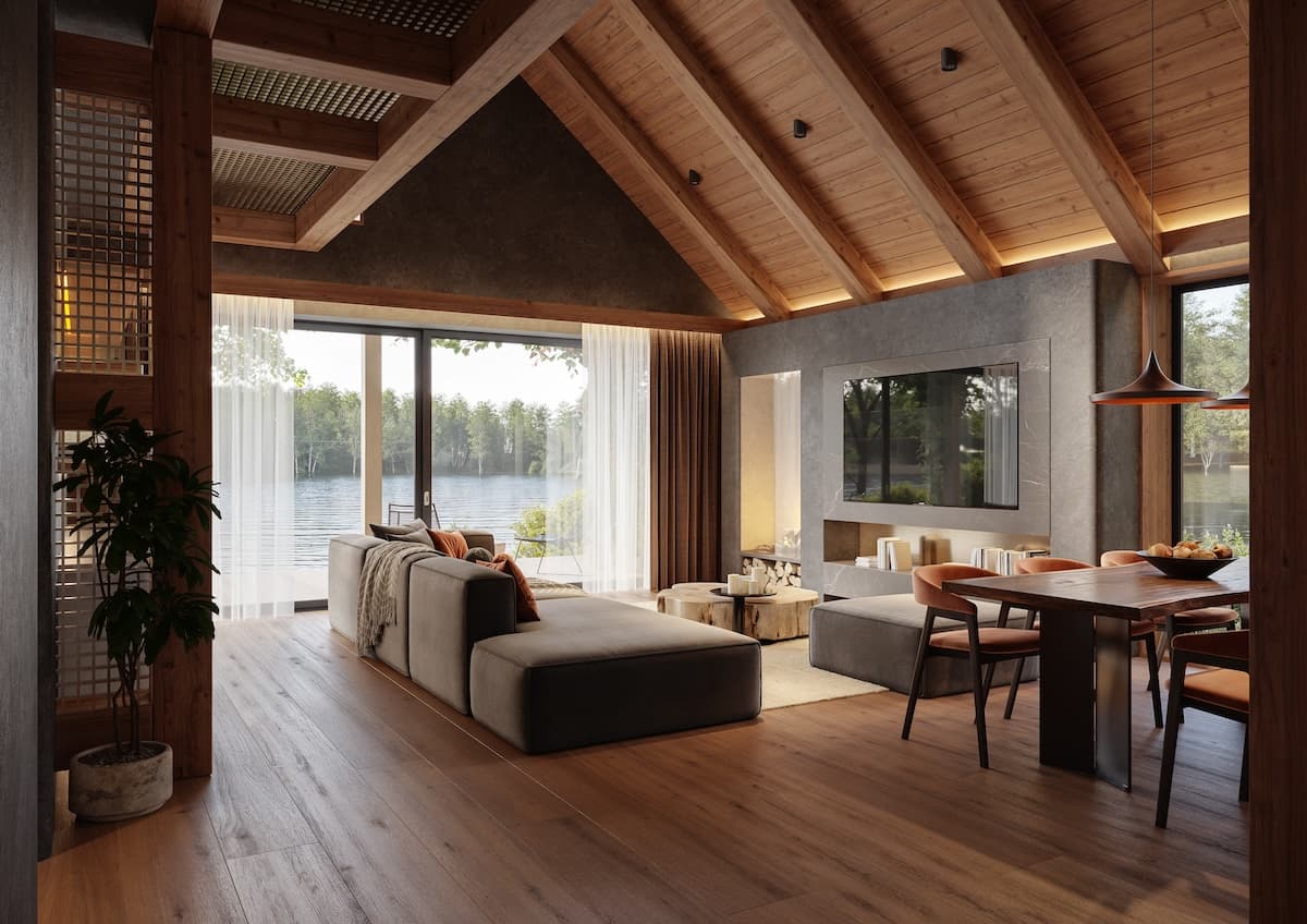 Duplex — obývací prostor